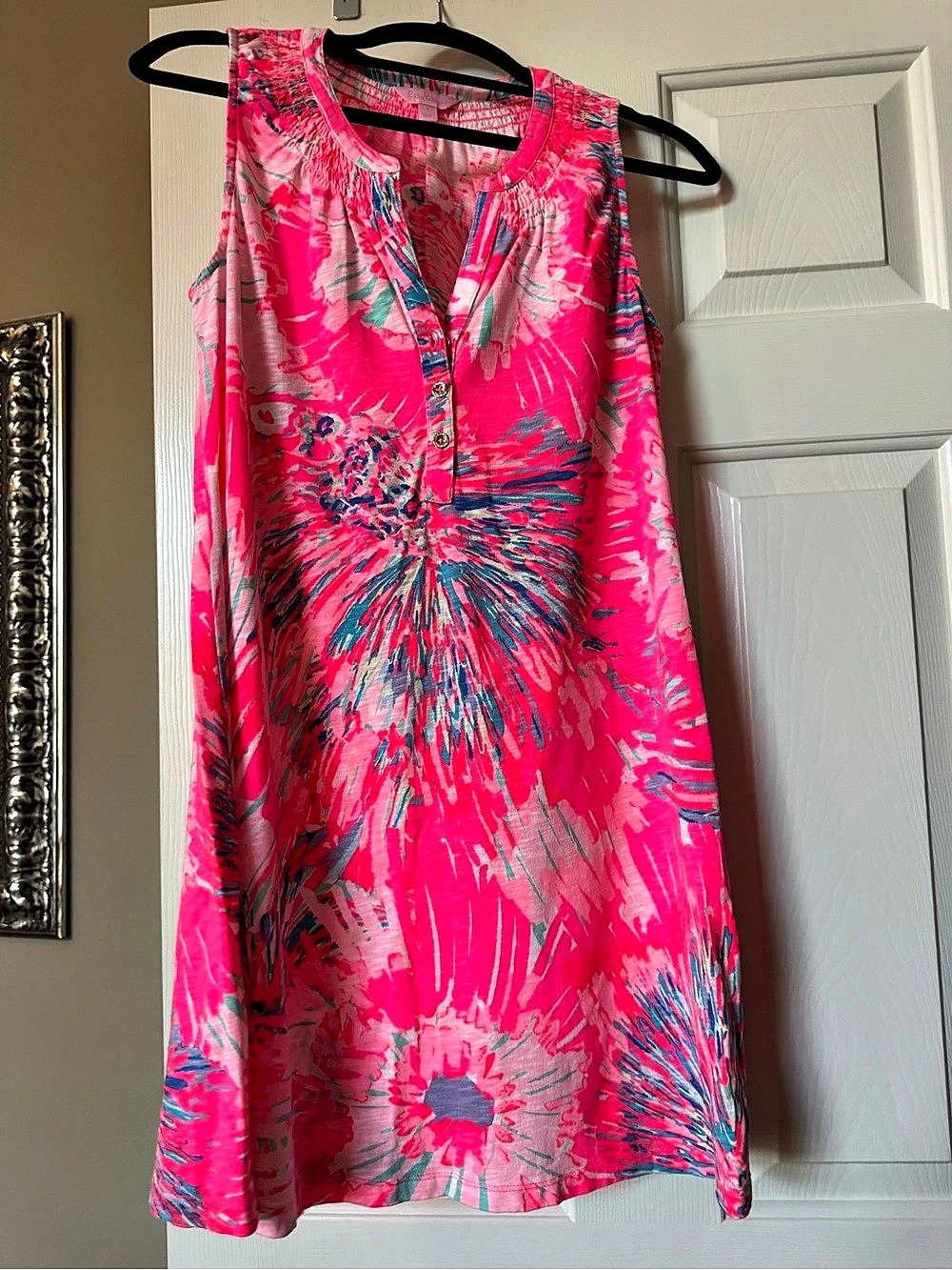 Lilly Pulitzer Essie Dress Pink Small